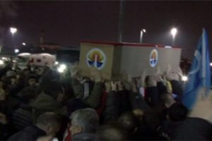 Suriye'de &ouml;ld&uuml;r&uuml;len MHP'li K&uuml;&ccedil;&uuml;k'&uuml;n cenazesi İstanbul'da!