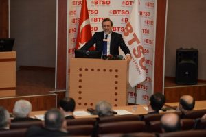 BTSO meclis toplantısında geleceğe d&ouml;n&uuml;k projeler konuşuldu