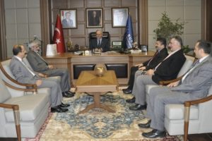 Bursa Teknik &Uuml;niversitesi Rekt&ouml;r&uuml;, Başkan Altepe'yi ziyaret etti
