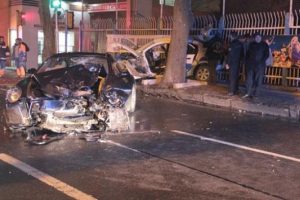 Beşiktaş'ta trafik kazası: Bir polis şehit, bir polis yaralı