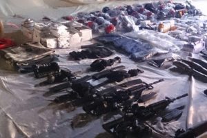 Sur'daki kiliseden cephanelik &ccedil;ıktı