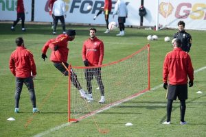 Galatasaray'da kupa hazırlıkları s&uuml;r&uuml;yor