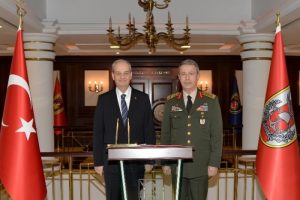 Başbuğ'dan Genelkurmay Başkanı Orgeneral Akar'a ziyaret