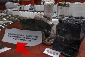 PKK'nın cephaneliğinden kahve makinesi &ccedil;ıktı