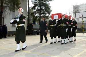 Şehit uzman &ccedil;avuş i&ccedil;in t&ouml;ren d&uuml;zenlendi