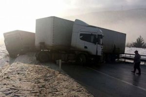 Tokat'ta zincirleme kaza