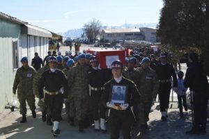 Cizre şehitleri i&ccedil;in uğurlama t&ouml;reni