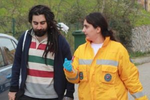 İzmit'te &ouml;ğrenci evinde yangın