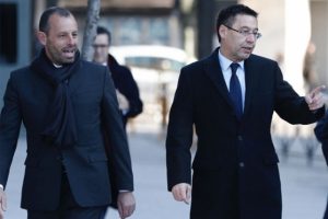 Rosell ve Bartomeu ifade verdi
