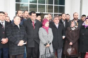 Amasya'da AK Partililer Kılı&ccedil;daroğlu'na su&ccedil; duyurusunda bulundu