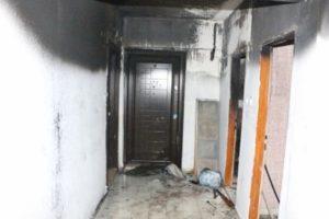 HDP İl Başkanlığında yangın