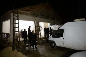 Sobaya atılan odun patladı: 7 yaralı