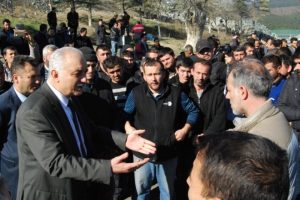 Bursa Orhaneli'de iş&ccedil;i eylemi