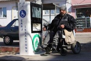 Edirne'de engellilere b&uuml;y&uuml;k ayıp