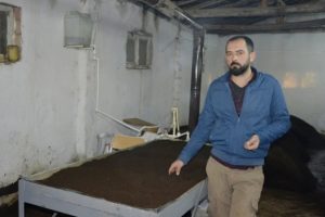 Elinin altında tam 800 bin solucan var
