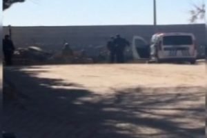 Karakol yakınlarına havan topu d&uuml;şt&uuml;