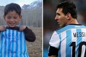 Afganlı Minik Messi'ye İspanya'ya giden yolu T&uuml;rk plastik&ccedil;iler a&ccedil;tı