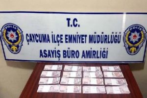 Zonguldak'ta sahte para operasyonu