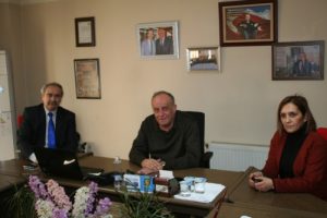 MHP'den Usta'ya 'hayırlı olsun' ziyareti