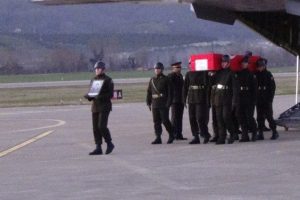 Şehit Uzman &Ccedil;avuş Cin'in cenazesi Zonguldak'a getirildi