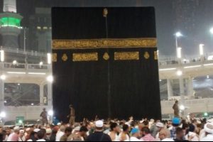 Kabe'de yağmur sevinci