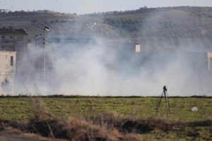 IŞİD 6 havan mermisi attı, asker bombardımana tuttu