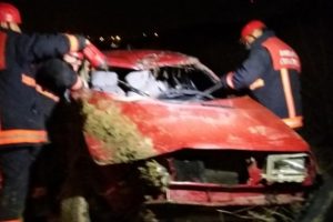 Başkent'te feci kaza: 1 &ouml;l&uuml;, 4 yaralı