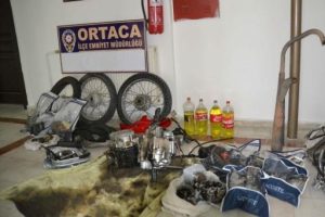 Muğla'da motosiklet hırsızlığına 4 g&ouml;zaltı