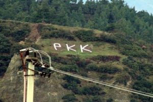 Manisa'da dağa PKK yazanlar yakalandı