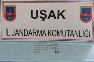 Uşak'ta tarihi eser operasyonu