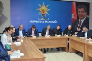 Ak Parti Bursa Nil&uuml;fer'de okuma saati