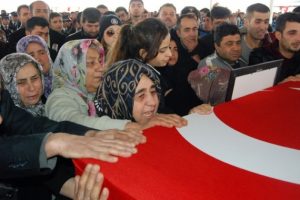 Gaziantep'te şehide veda