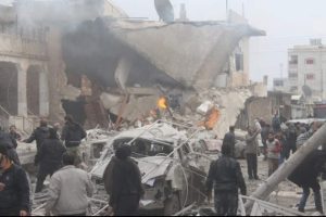 Rus u&ccedil;akları sivilleri vurdu: 10 &ouml;l&uuml;