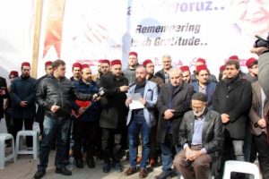 Saadet Partililer II. Abd&uuml;lhamid'i andı