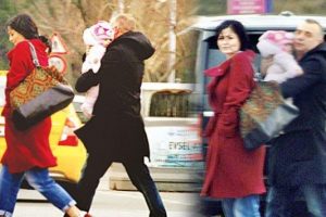 Oktay Kaynarca ve Deniz &Ccedil;akır'ın bebek provası