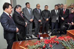 Kazada hayatını kaybeden Savcı odasında anıldı
