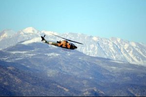Tunceli'de PKK'lıların yerlerini ANKA tespit etti, Kobralar vurdu