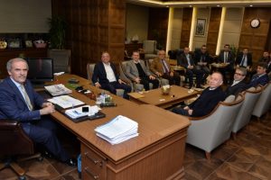 Bursa'da sanayiciler Altepe'ye ziyaret etti