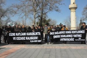 Gaziantep'te Cizre ve Sur protestosu
