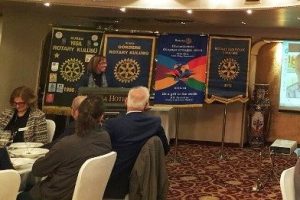 Rotary 2440. b&ouml;lge E-Kul&uuml;p'ten Prof. Dr. Ulman'a meslek &ouml;d&uuml;l&uuml;
