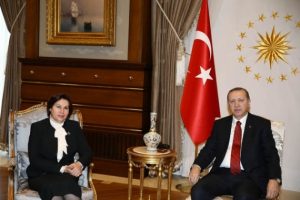 Cumhurbaşkanı Danıştay Başkanıyla g&ouml;r&uuml;şt&uuml;