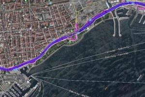 Bakırk&ouml;y sahilyolu Avrasya T&uuml;neli ile uyumlu hale gelecek