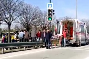 Bursa'da trafik kazası: 1 yaralı