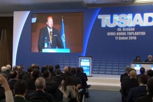 T&Uuml;SİAD Genel Kurulu Mustafa Ko&ccedil;'u anarak başladı