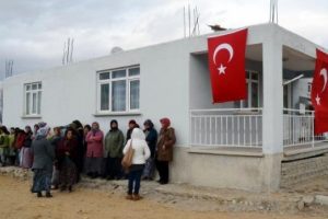 Şehidin baba evinde sessizlik