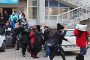 Fuhuş operasyonunda ş&uuml;phelilerin sorgusu s&uuml;r&uuml;yor