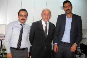 İMO Adayı Poyraz'dan meslektaşı Edebali'ye ziyaret