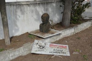 Ergene'de Atat&uuml;rk b&uuml;st&uuml; tartışması