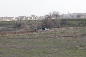 Sınırda &ccedil;alışmalar s&uuml;r&uuml;yor