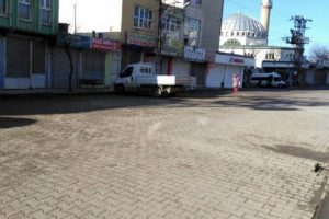İdil'de bug&uuml;n kepenkler a&ccedil;ılmadı